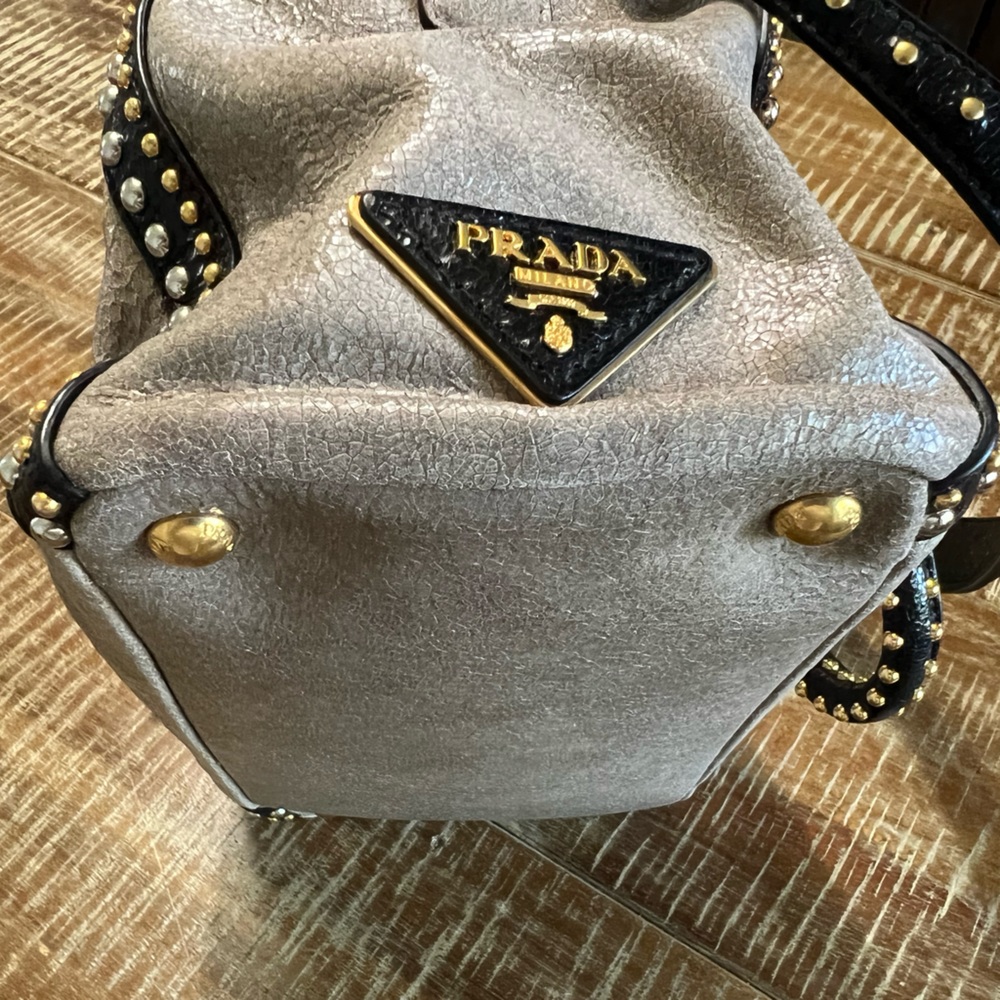 Gorgeous Prada studded 2way bag! - Picture 13 of 16